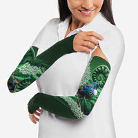 Tui Bird Koru Silver Fern Aotearoa Arm Sleeves