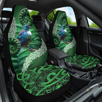 Tui Bird Koru Silver Fern Aotearoa Car Seat Cover