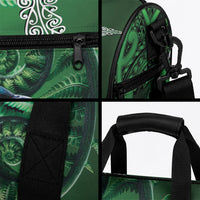 Tui Bird Koru Silver Fern Aotearoa Duffle Bag LT9 - Polynesian Pride