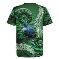 Tui Bird Koru Silver Fern Aotearoa Rugby Jersey