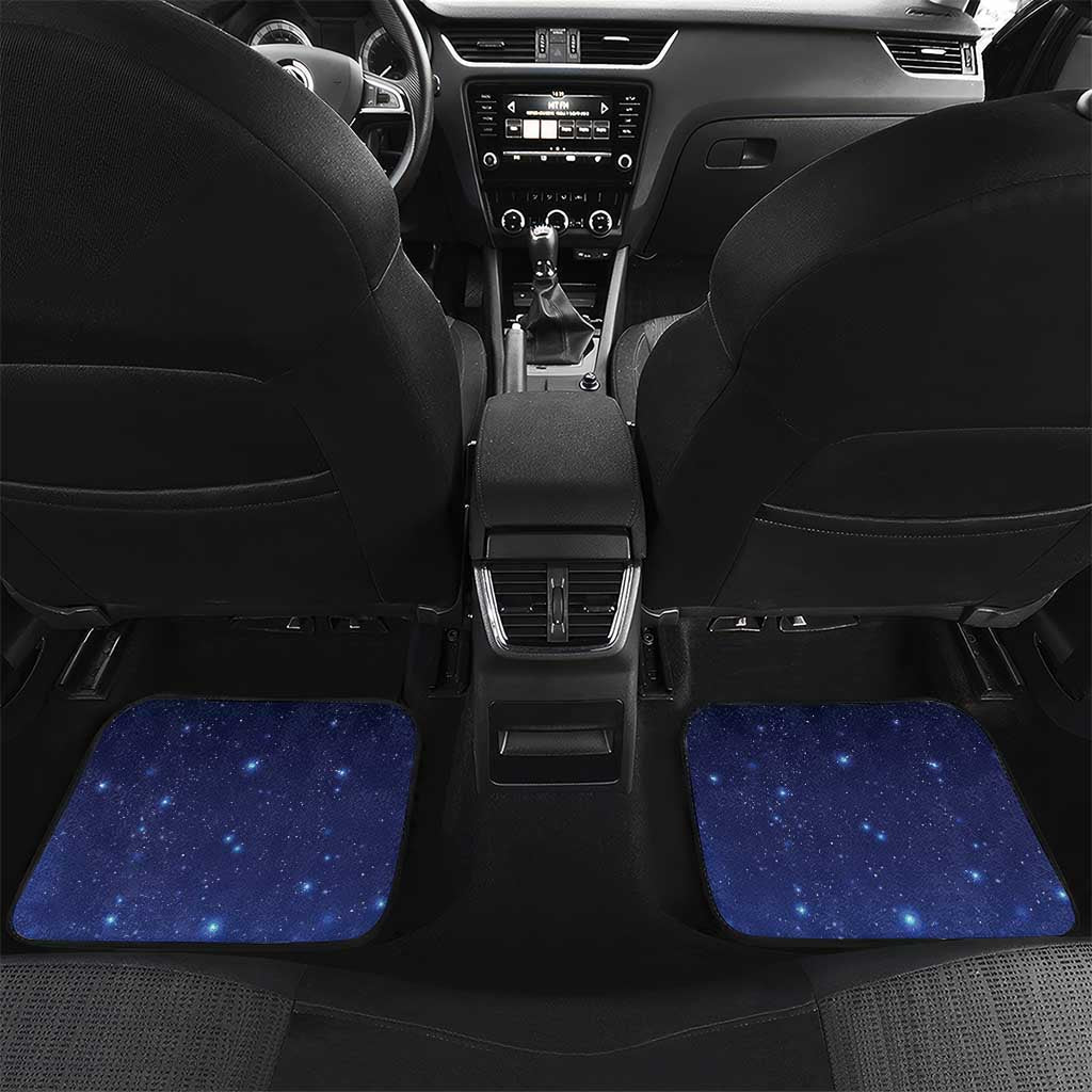 Tui Bird Matariki Galaxy Car Mats Koru Silver Fern Aotearoa
