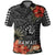 Hawaii Shaka Surf Hand Sign Polo Shirt Polynesian Vintage Vibes LT9 Black - Polynesian Pride