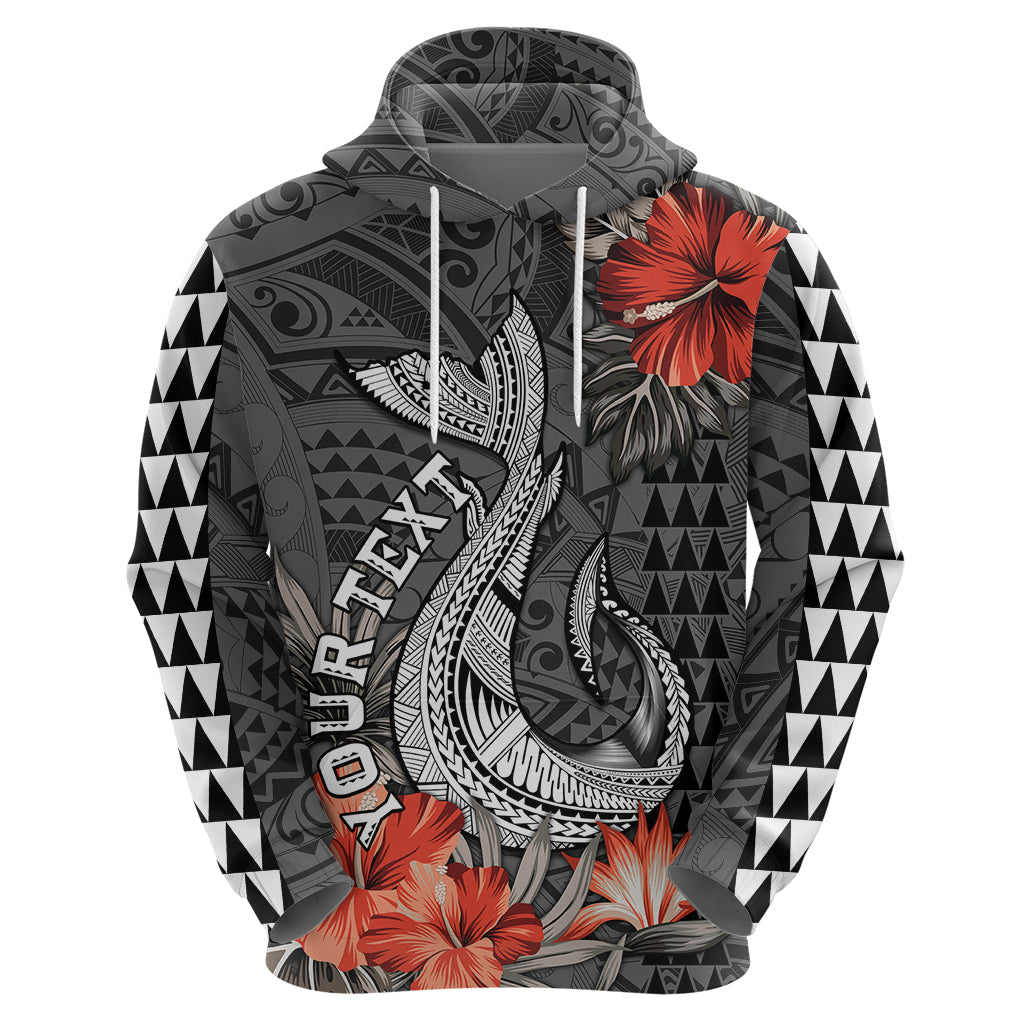 Custom Hawaii Fish Hook Hoodie Polynesian Vintage Vibes LT9 - Polynesian Pride