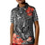 Personalised Hawaii Hammerhead Shark Kid Polo Shirt Polynesian Vintage Vibes LT9 Kid Black - Polynesian Pride