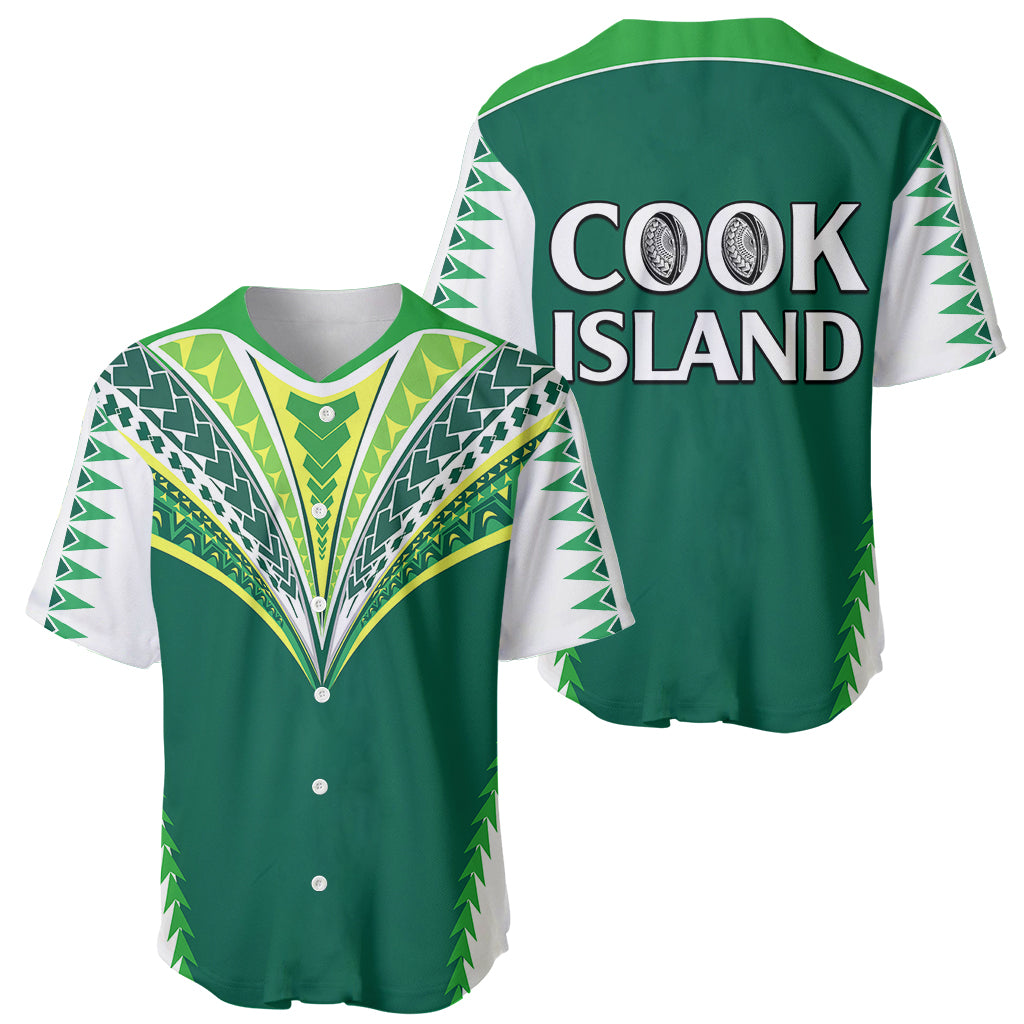 Polynesian Pride Cook Islands Rugby Baseball Jersey No1 LT9 - Polynesian Pride