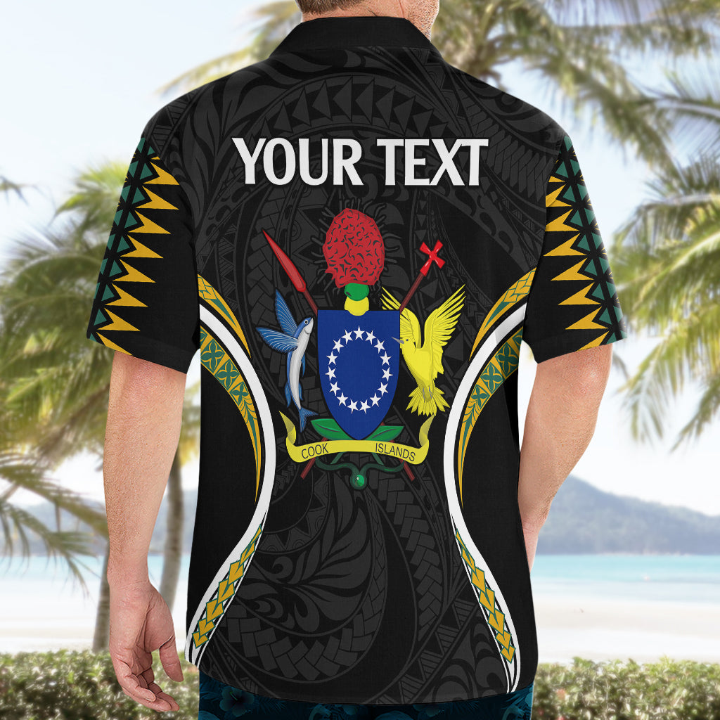 Personalised Polynesian Pride Cook Islands Hawaiian Shirt Tribal Wave Style LT9 - Polynesian Pride