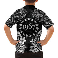 Cook Islands Ra o te Ui Ariki Est 1967 Family Matching Long Sleeve Bodycon Dress and Hawaiian Shirt