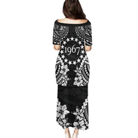 Cook Islands Ra o te Ui Ariki Est 1967 Family Matching Puletasi and Hawaiian Shirt