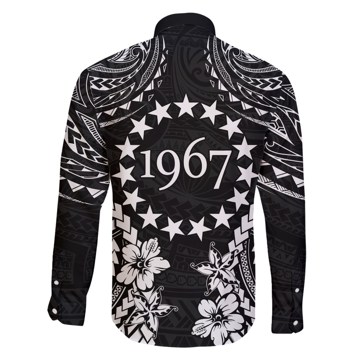 Cook Islands Ra o te Ui Ariki Est 1967 Family Matching Short Sleeve Bodycon Dress and Hawaiian Shirt