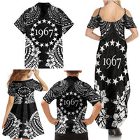 Cook Islands Ra o te Ui Ariki Est 1967 Family Matching Summer Maxi Dress and Hawaiian Shirt