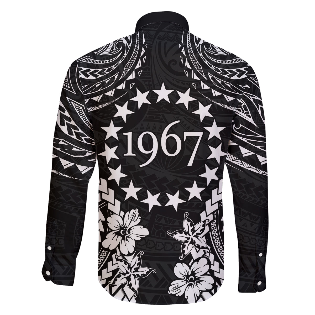 Cook Islands Ra o te Ui Ariki Est 1967 Family Matching Summer Maxi Dress and Hawaiian Shirt