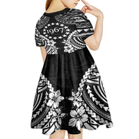 Cook Islands Ra o te Ui Ariki Est 1967 Kid Short Sleeve Dress LT9 - Polynesian Pride