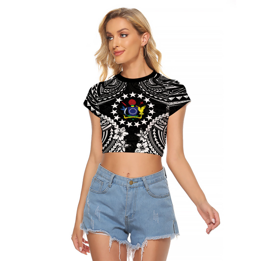 Cook Islands Ra o te Ui Ariki Est 1967 Raglan Cropped T Shirt