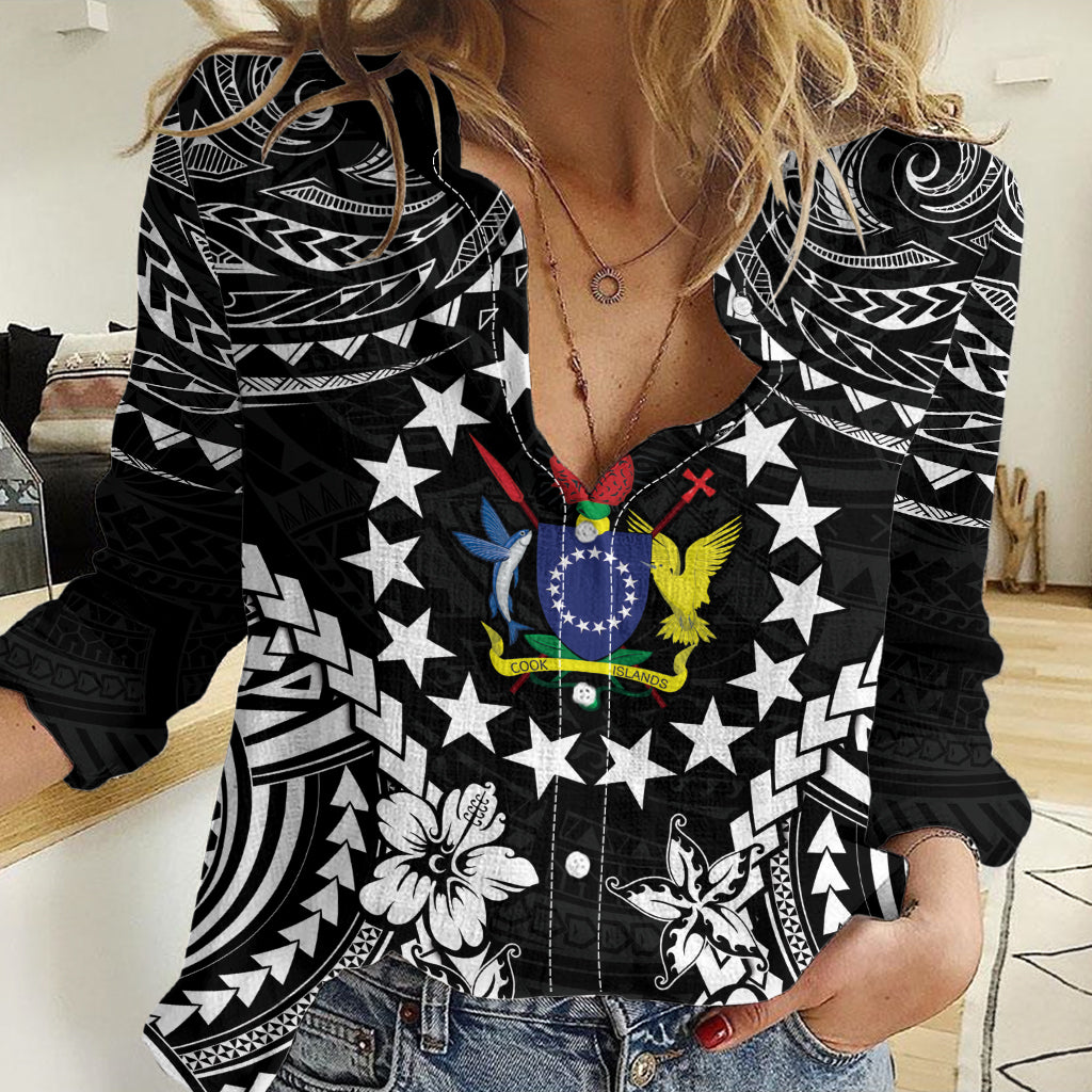 Cook Islands Ra o te Ui Ariki Est 1967 Women Casual Shirt