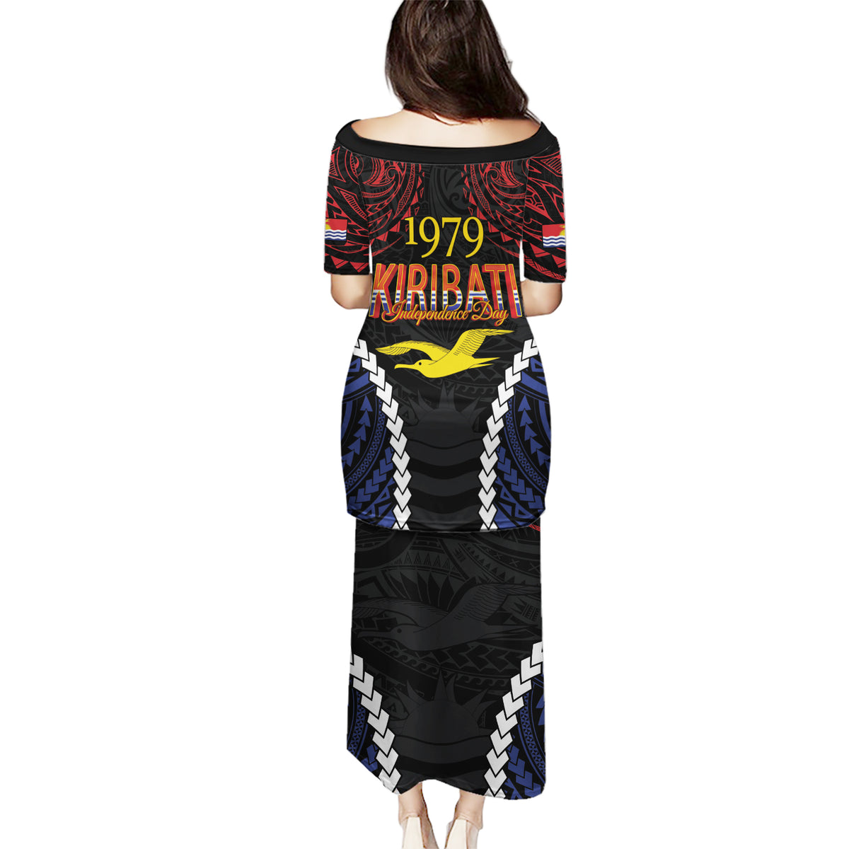 Kiribati 45th Anniversary Independence Day Puletasi Since 1979