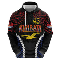 Kiribati 45th Anniversary Independence Day Zip Hoodie Since 1979