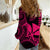 Custom King Kamehameha Day Hawaii Women Casual Shirt Paradise of the Pacific Tribal Kakau - Pink LT9 - Polynesian Pride
