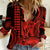 King Kamehameha Day Hawaii Women Casual Shirt Paradise of the Pacific Tribal Kakau with Kanaka Maoli - Red LT9 Female Red - Polynesian Pride