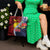 Flag of Kiribati Polynesian Pattern Tote Bag Est 1979 With Tropical Flowers - Polynesian Pride