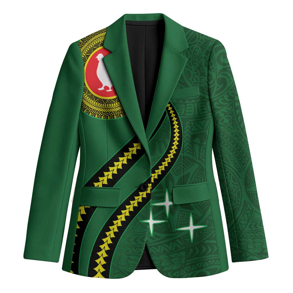 Manua Islands Polynesian Style Blazer - Polynesian Pride