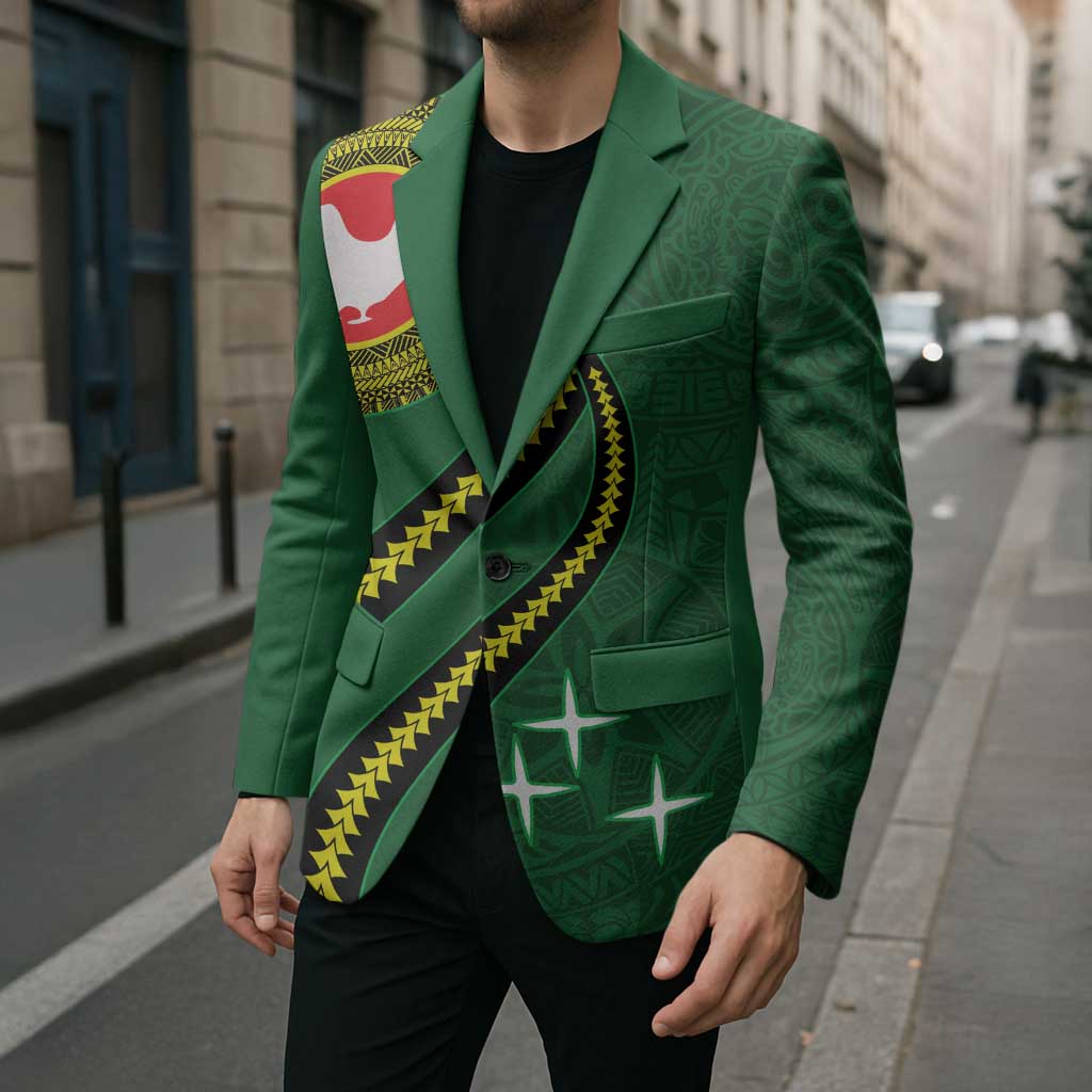 Manua Islands Polynesian Style Blazer - Polynesian Pride