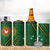 Manua Islands Polynesian Style 4 in 1 Can Cooler Tumbler