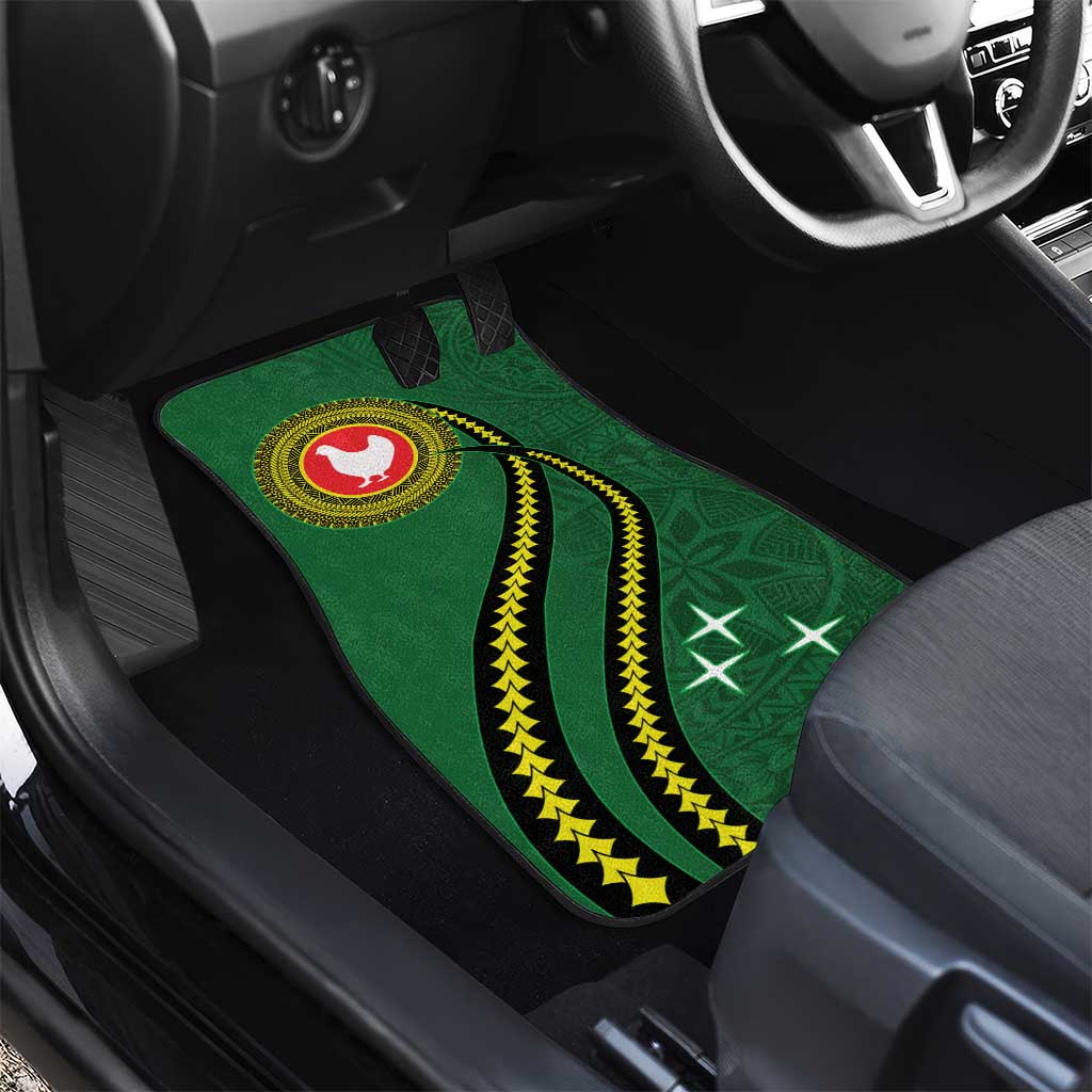 Manua Islands Polynesian Style Car Mats