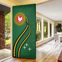 Manua Islands Polynesian Style Door Cover - Polynesian Pride