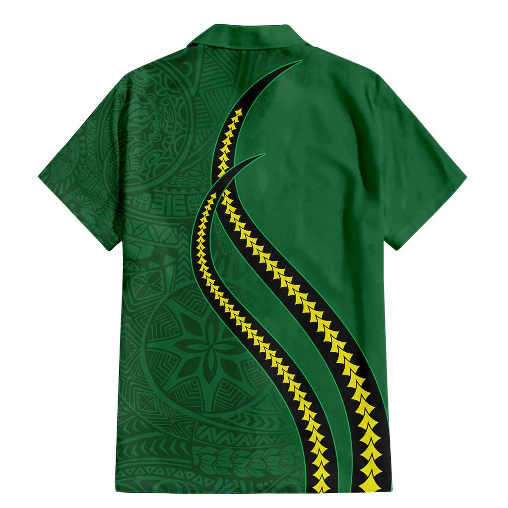 Manua Islands Polynesian Style Family Matching Mermaid Dress and Hawaiian Shirt