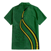 Manua Islands Polynesian Style Family Matching Mermaid Dress and Hawaiian Shirt