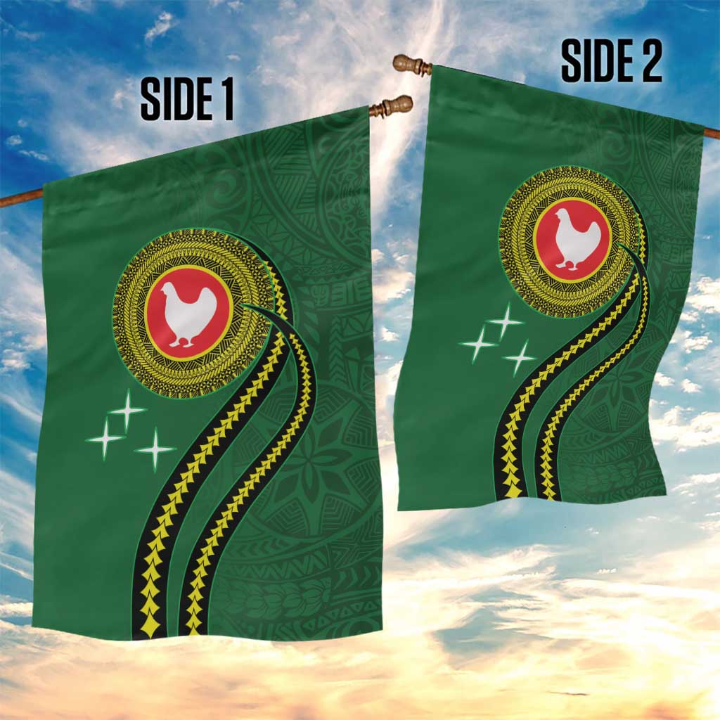Manua Islands Polynesian Style Garden Flag