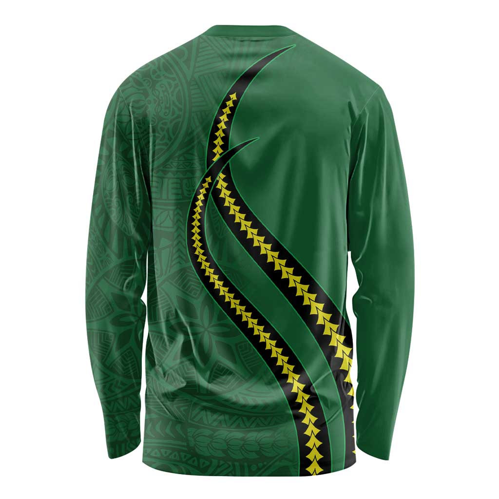 Manua Islands Polynesian Style Long Sleeve Shirt