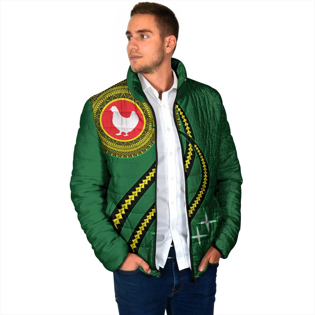 Manua Islands Polynesian Style Padded Jacket - Polynesian Pride