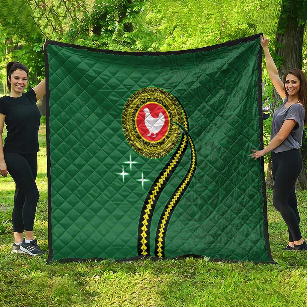 Manua Islands Polynesian Style Quilt