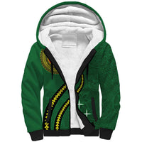 Manua Islands Polynesian Style Sherpa Hoodie