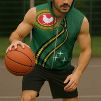 Manua Islands Polynesian Style Sleeveless Zip Hoodie - Polynesian Pride