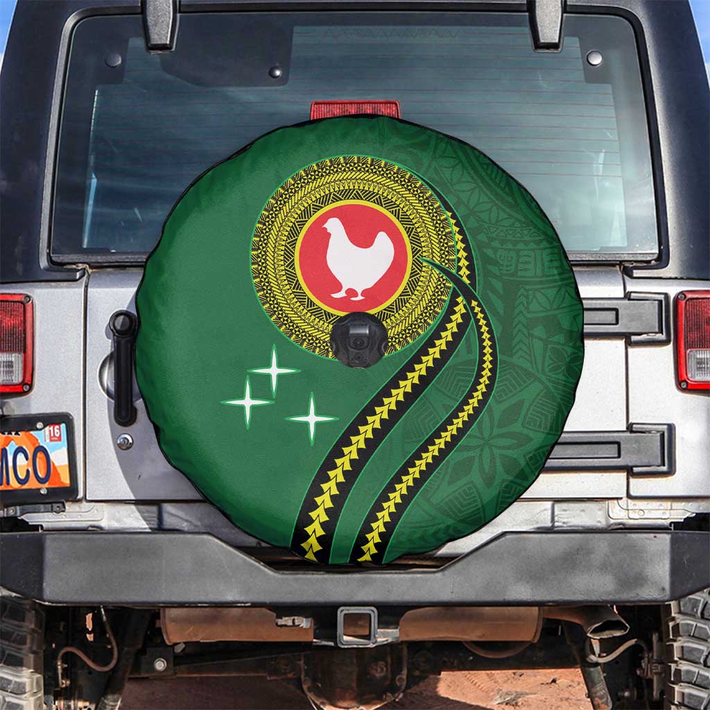 Manua Islands Polynesian Style Spare Tire Cover