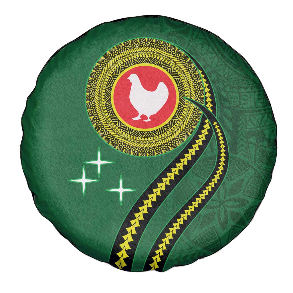 Manua Islands Polynesian Style Spare Tire Cover