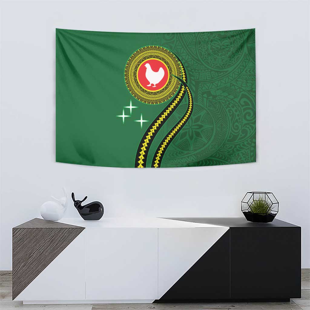 Manua Islands Polynesian Style Tapestry