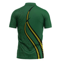 Manua Islands Polynesian Style Zipper Polo Shirt - Polynesian Pride