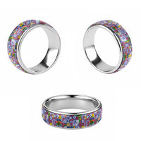 New Caledonia Joyeux Noel Classic Ring Pacific Patchwork Xmas Vibes - Polynesian Pride