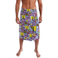 New Caledonia Joyeux Noel Lavalava Pacific Patchwork Xmas Vibes - Polynesian Pride