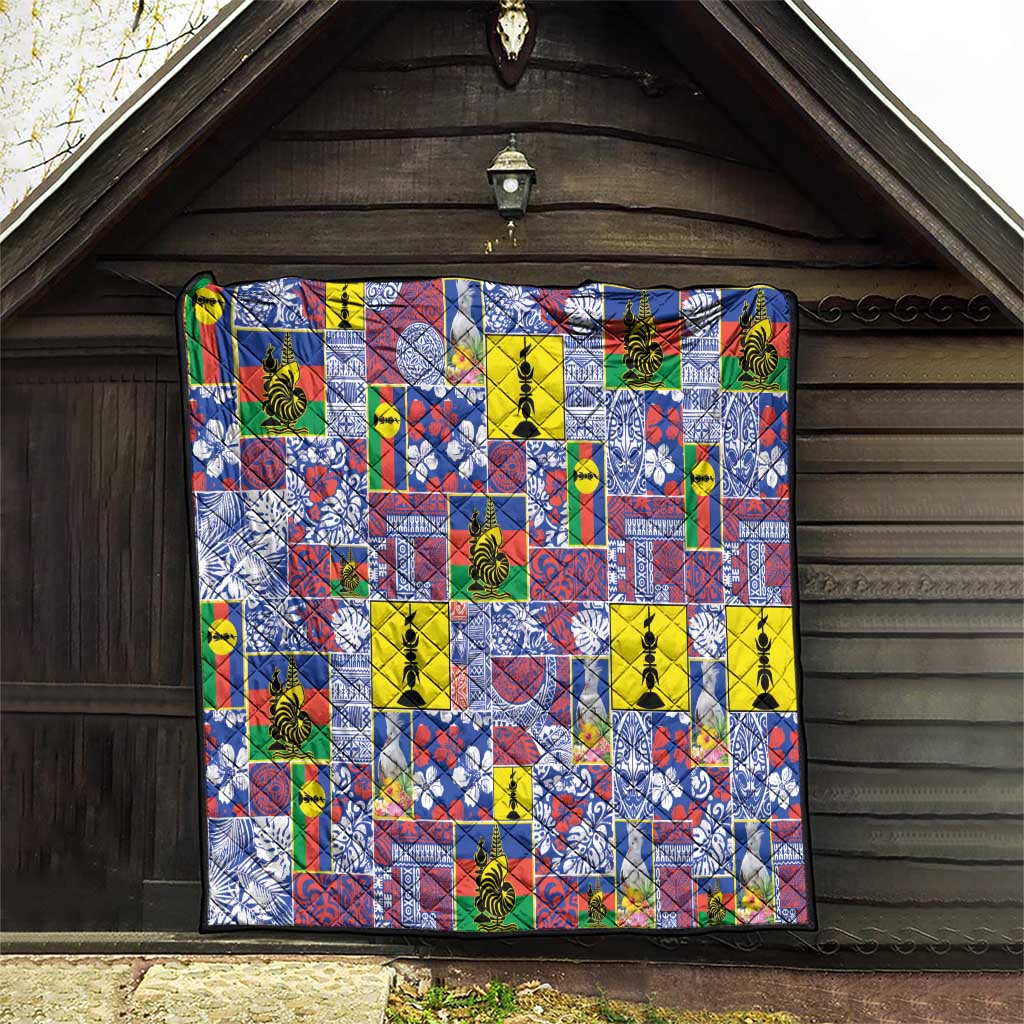 New Caledonia Joyeux Noel Quilt Pacific Patchwork Xmas Vibes - Polynesian Pride