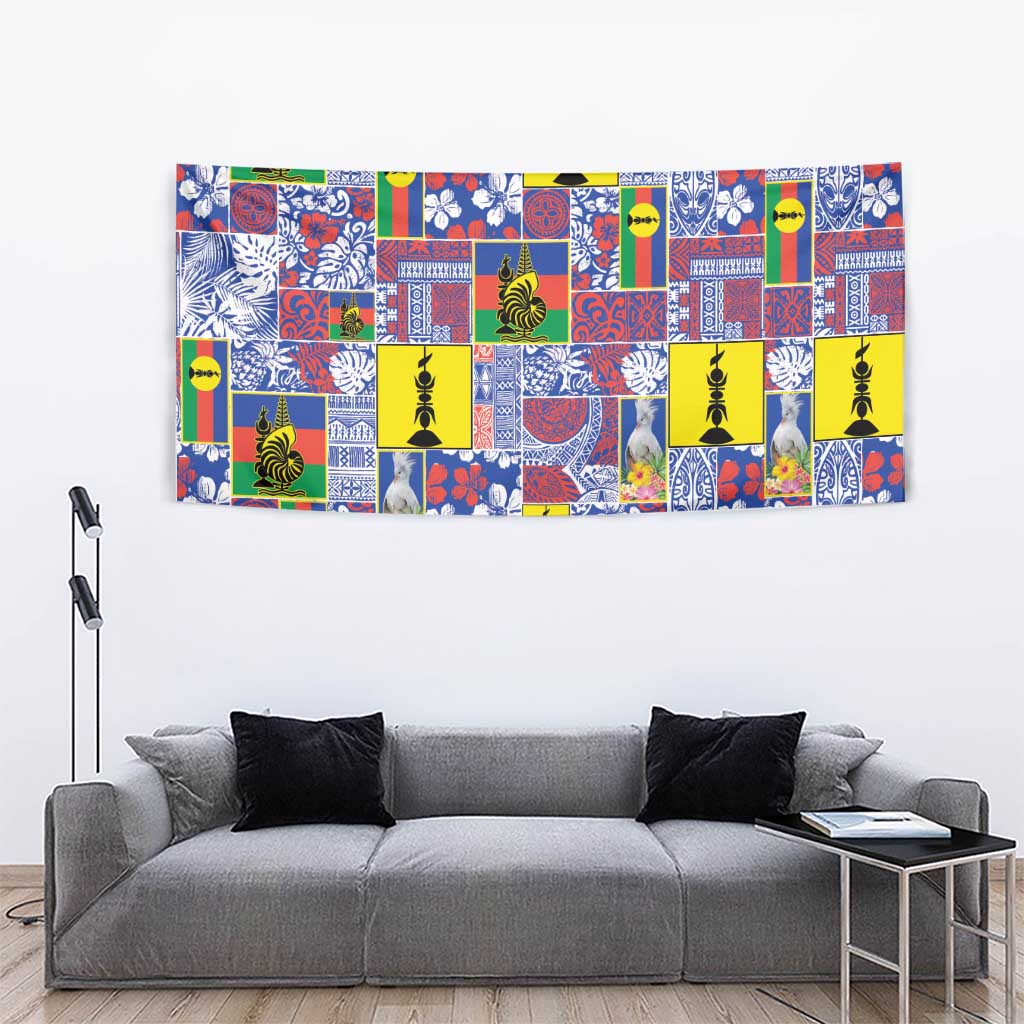 New Caledonia Joyeux Noel Tapestry Pacific Patchwork Xmas Vibes - Polynesian Pride