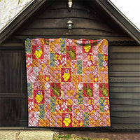 Niue Monuina e Kilisimasi Quilt Pacific Patchwork Xmas Vibes - Polynesian Pride