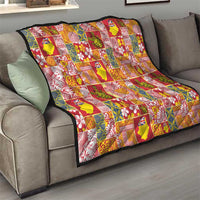 Niue Monuina e Kilisimasi Quilt Pacific Patchwork Xmas Vibes - Polynesian Pride