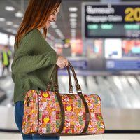 Niue Monuina e Kilisimasi Travel Bag Pacific Patchwork Xmas Vibes - Polynesian Pride