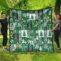 Norfolk Island Meri Krismas Quilt Pacific Patchwork Xmas Vibes - Polynesian Pride
