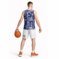 Northern Mariana Islands Magof Nochebuena Basketball Jersey Pacific Patchwork Xmas Vibes LT9 - Polynesian Pride