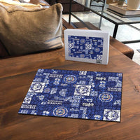 Northern Mariana Islands Magof Nochebuena Puzzle Pacific Patchwork Xmas Vibes LT9 - Polynesian Pride